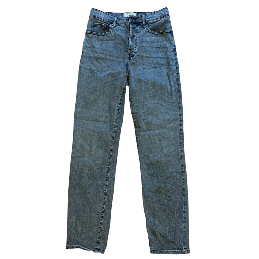 EVERLANE Jeans straight leg Gray Button fly Size 29 R